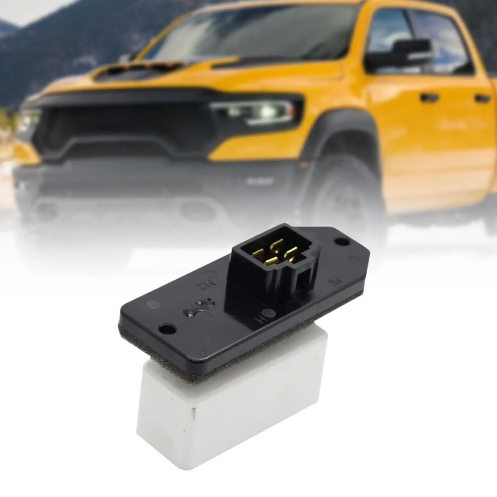 

Blower Motor Resistor 4720278 Accessories Compatible for 2500 Truck RAM Sturdy Supplies Replacement