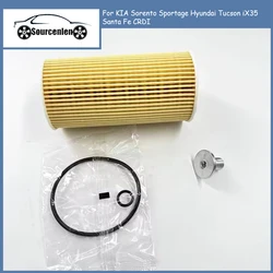 Oil Filter for KIA Sorento Sportage Hyundai Tucson iX35 Santa Fe CRDI 26320-2F100 263202F100 26320-2F100 263202F100
