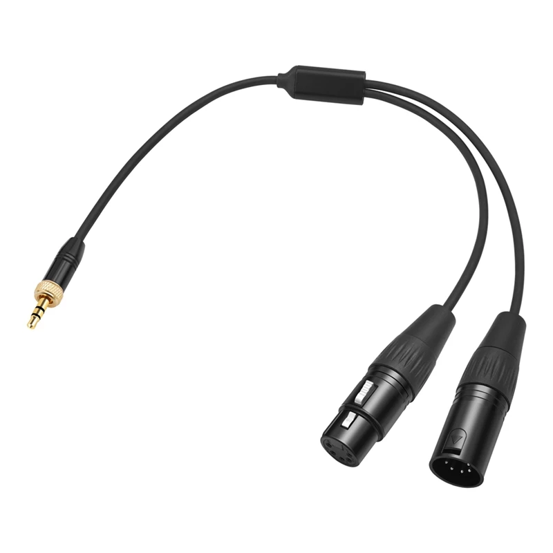 ABFU-For Nanlite CB-DMX-3.5C-1/2 DMX 3.5Mm Cable For Forza 60 II, 60C, Pavotube II, 150B & 150 LED Lights