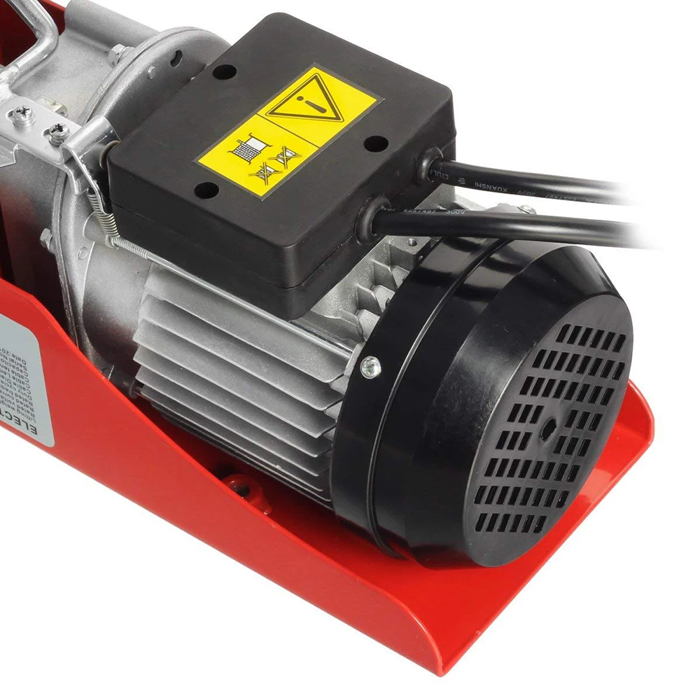 Plated Steel Wire Remote Control Power System 110V Electric Hoist 440Lbs