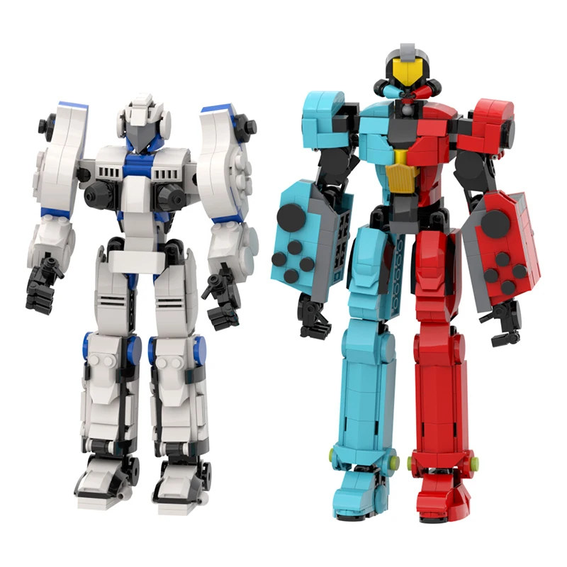 921PCS Classic Game Console Mecha Robot Building Blocks Assembly Robot Model Bricks Toys Holiday Gifts for Family and Friends