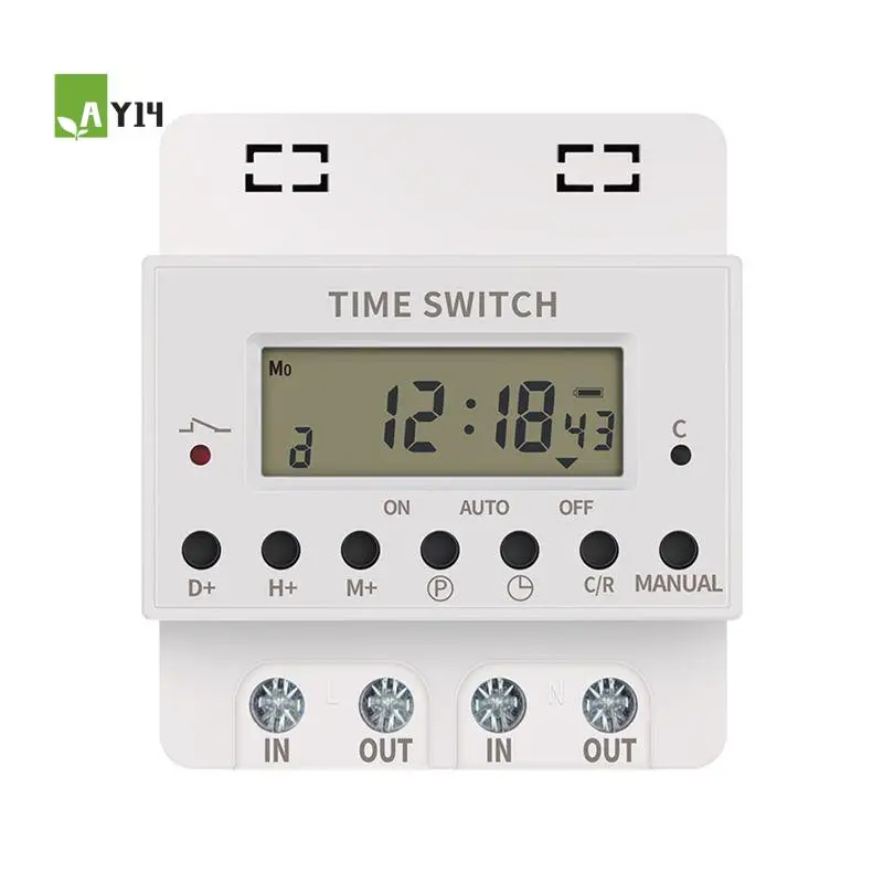 AY14 -Timing Switch Time Controller New Practical Time Controller Switch Relay High Power Nterface Plastic Switch Relay