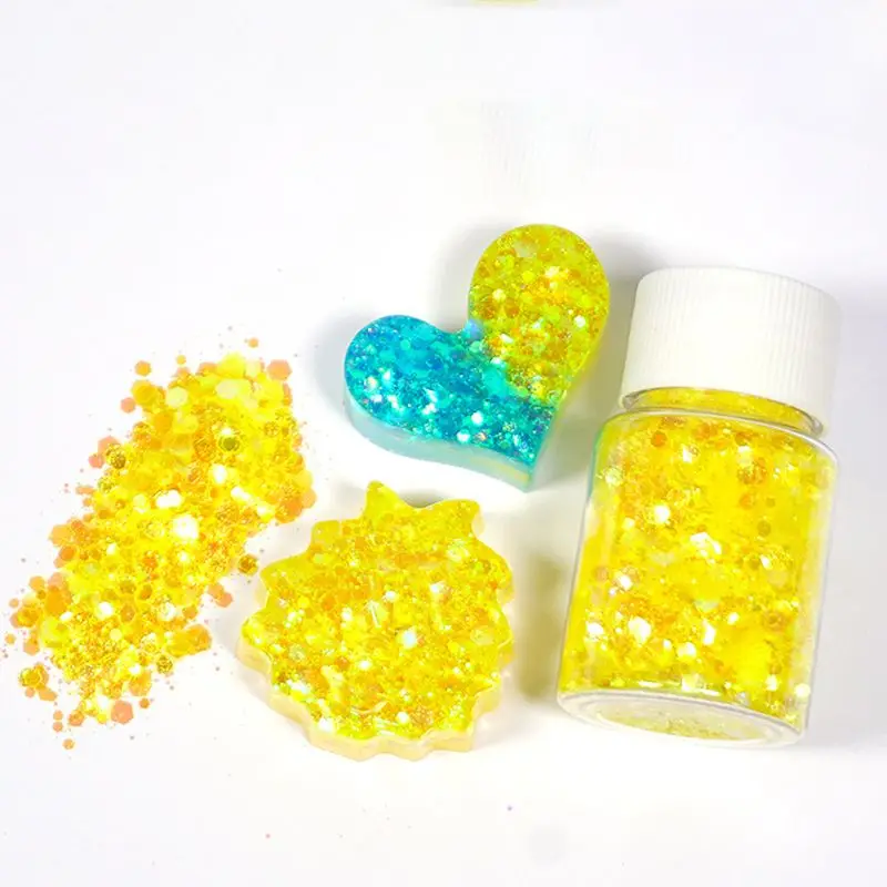 A0KD 6 Colors Chunky Glitter Glitters Sparkles Crafts Sequins