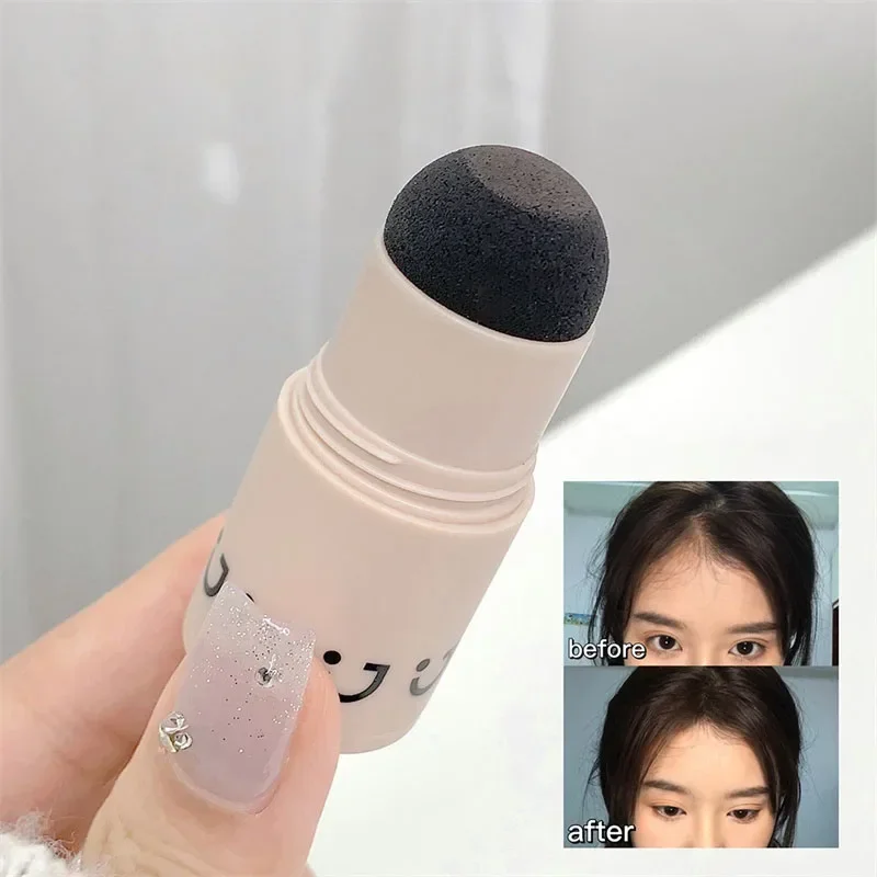 Gray Brown Hairline Dye Contour Stick Hairline Repairing Pen Waterproof Hair Root Edge Coverage Natural Eyebrow Filling Pencil