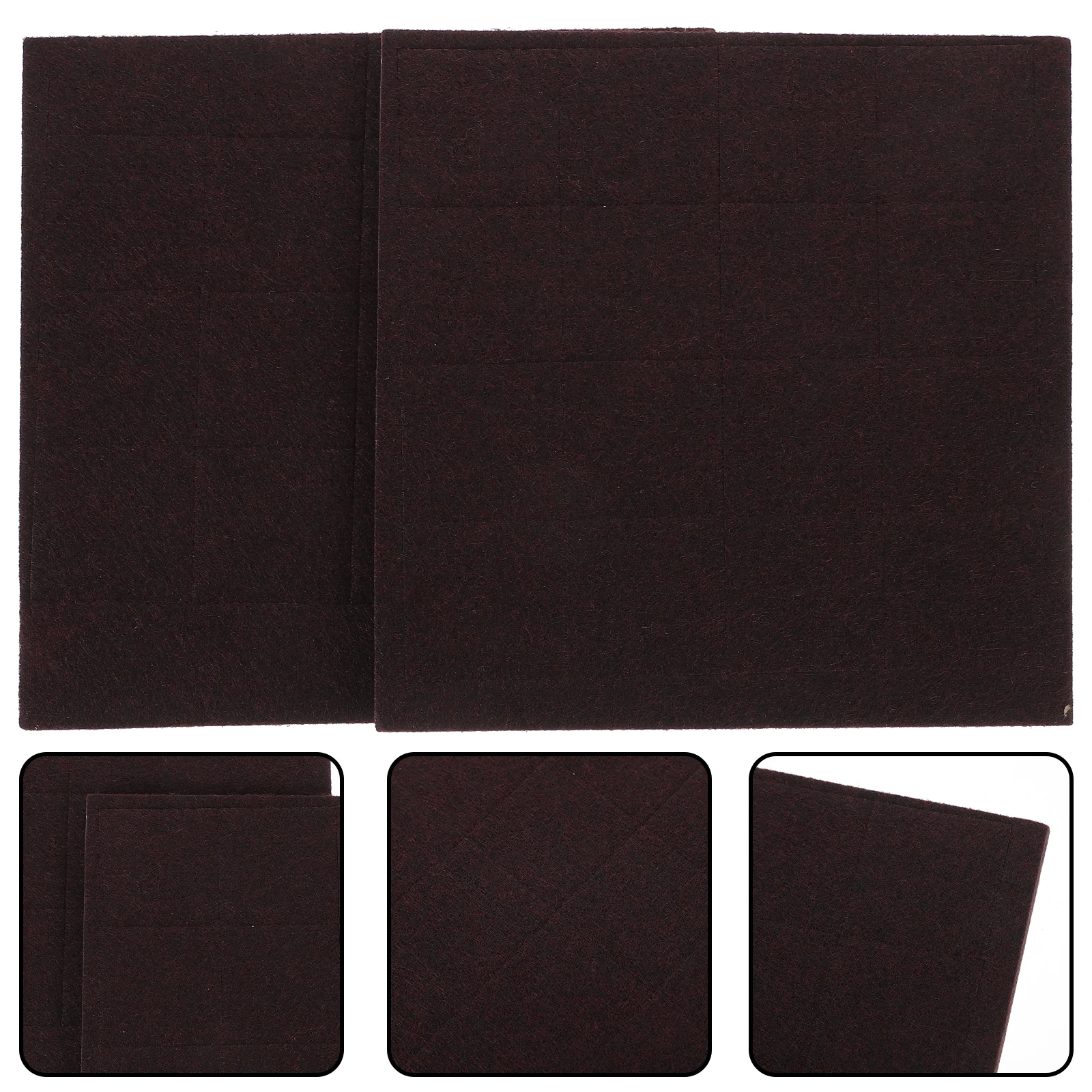 

32 Pcs Table Mat Scratch-resistant Floor Protection Pad Office Chair Flooring Protectors for Furniture Felt Legs