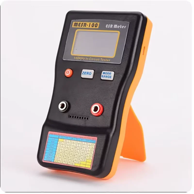 المدى التلقائي الرقمي مُكثَّف كهربائيًا ESR متر، مكثف المقاومة الداخلية MESR-100 نسخة ذكية
