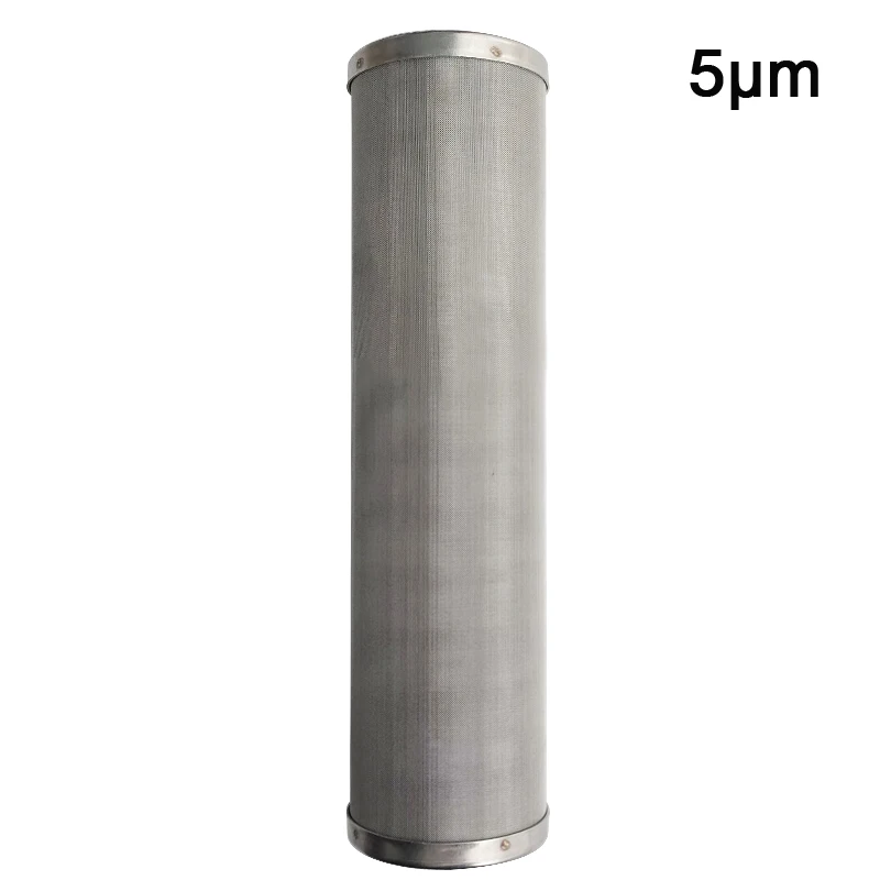 10Inches Water Filter Parts Stainless Steel Cartridge 5 Micron/1Micron