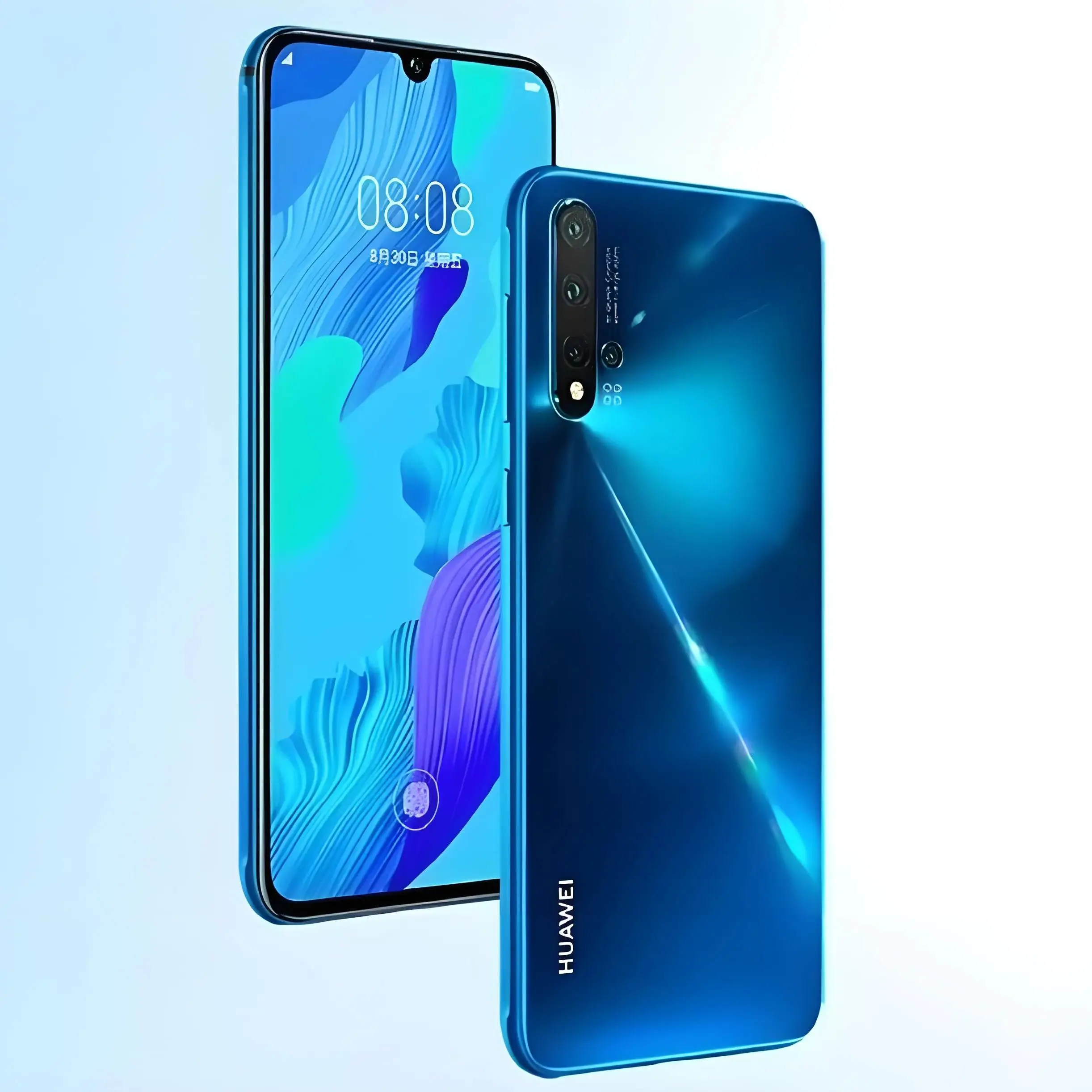 HUAWEI-Nova 5T, смартфон Android, 6,26 дюйма, 128 ГБ/256 ГБ ПЗУ, 48 МП, магазин Google Play, мобильные телефоны, сеть 4G, мобильные телефоны