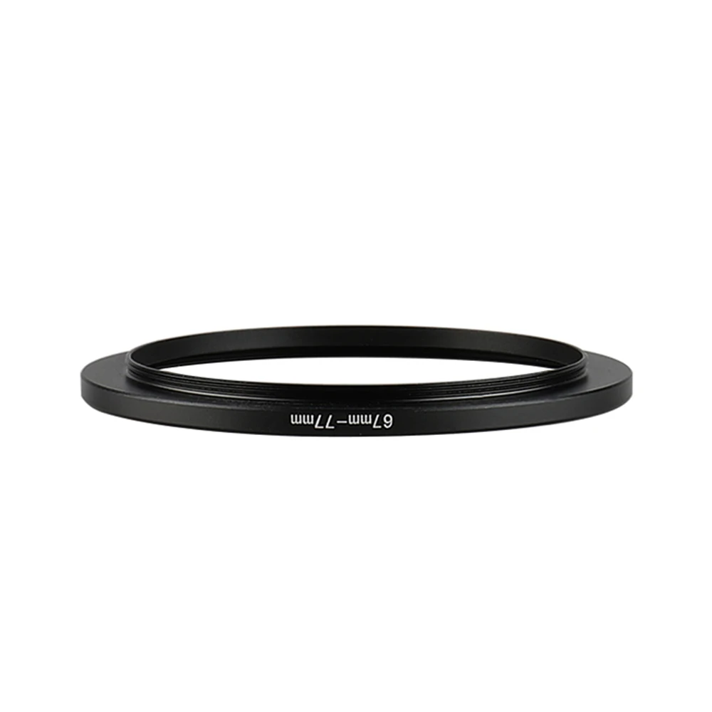 New Camera Lens Filter Metal Adapter Ring 67mm-77mm Step Up Ring Set 67 To 77 67-77mm 67-77 Stepping Adapter Camera Adapter Ring