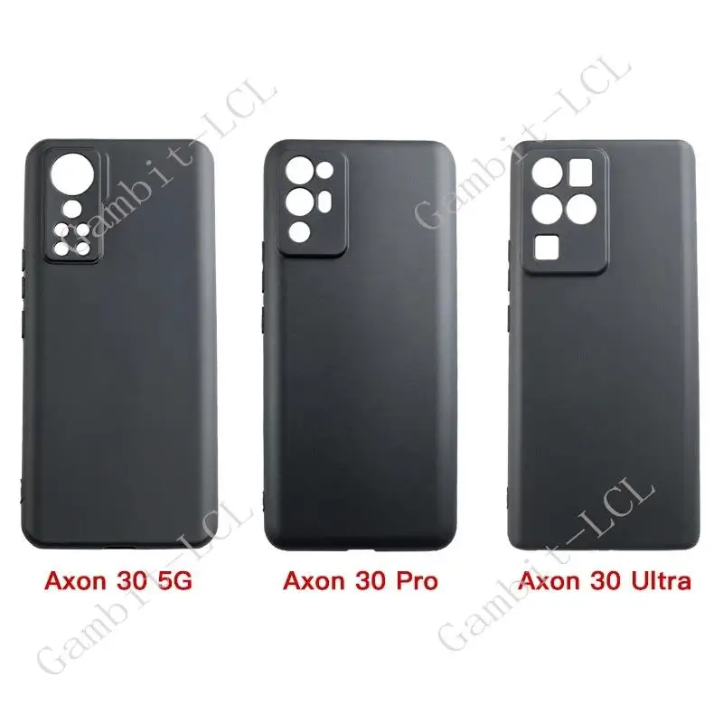 Anti-Falling Case For ZTE Axon 30 5G Ultra Pro  Soft Silicone TPU Original Slim Shockproof Back Cover On Axon30 Axon30Ultra