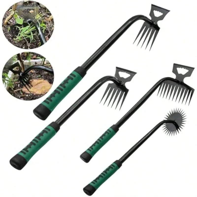 2 Pack Uprooting  Pulling Tools,Garden Hand Weeder Tools, Manual Multifunctional Weeders Gardening Tools For Yard And Garden