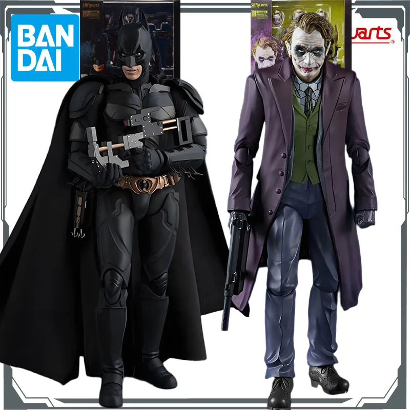 

BANDAI оригинальные S.H.Figuarts Batman & Joker Wrrow Armor фигурки героев игрушки для мальчиков Рождественский подарок Коллекционная модель украшений