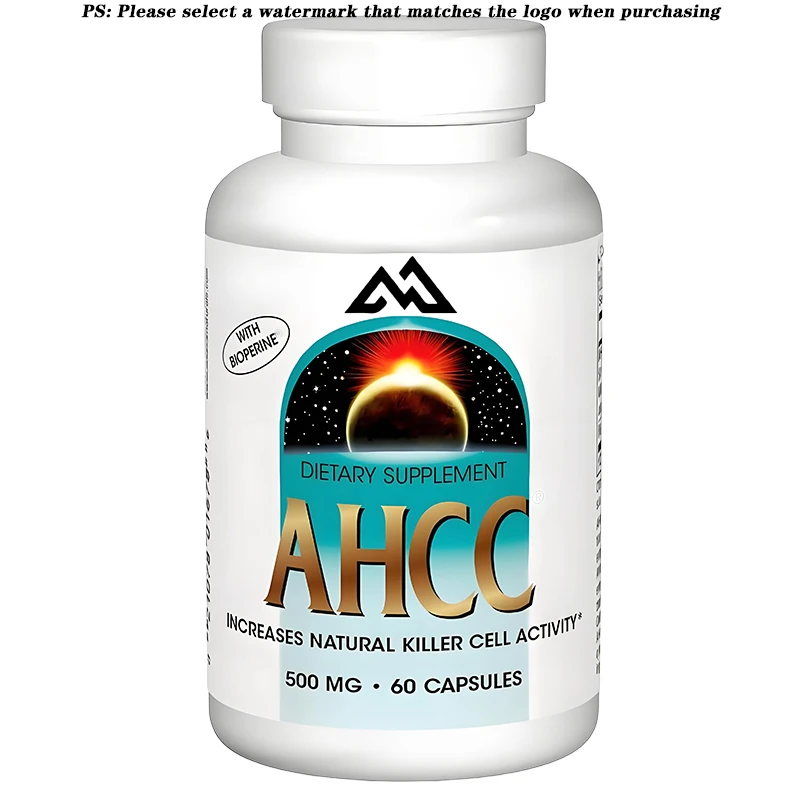 AHCC enthält 500 mg Pfeffer- und Pilzmischung – 60 Kapseln