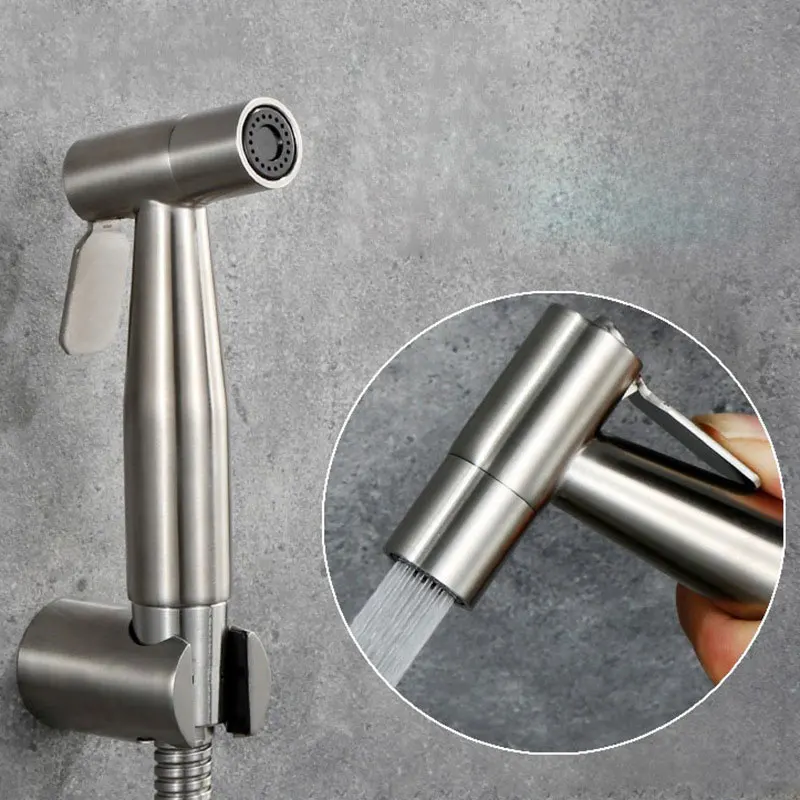 

1pcs Bathroom Bidet Spray Nozzle Toilet Water Gun Companion Rinsing Device for Home Use with Hose Accessories Bidet Attachment