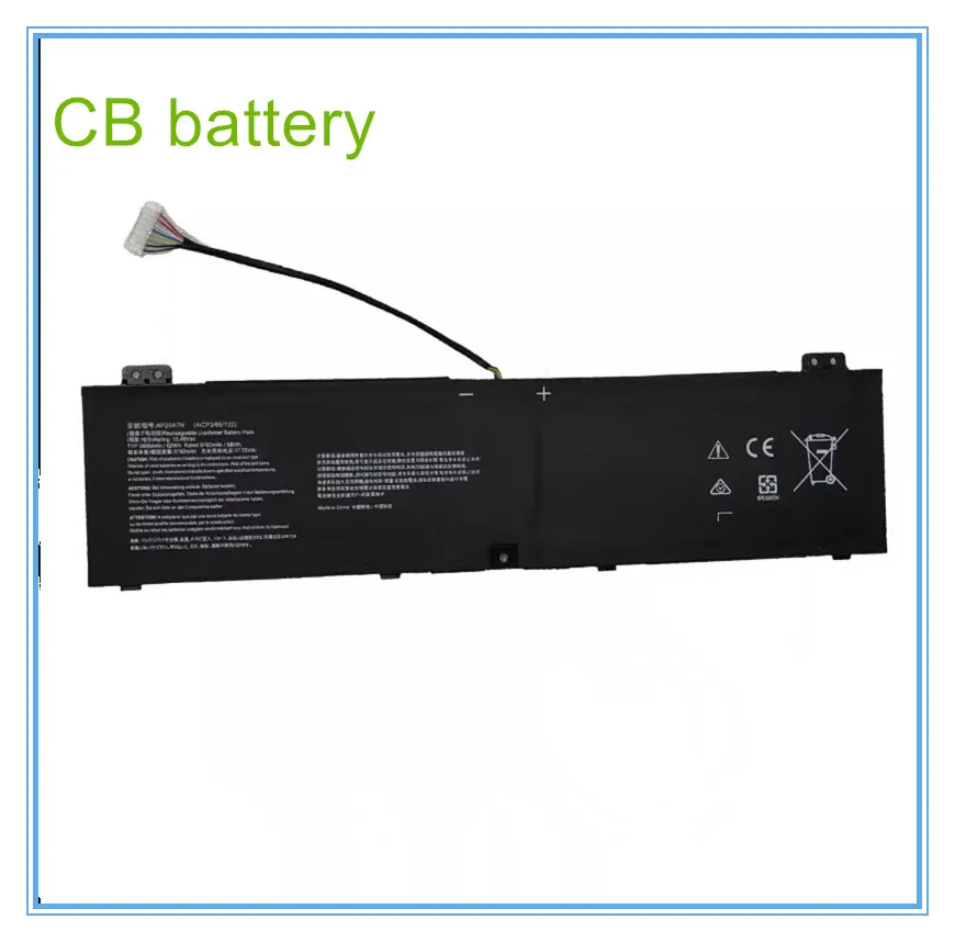 Laptop Battery AP20A7N 15.48V/3886mAh /60Wh For 300 SE PT314-51s KT.00407.010, 41CP3/66/132Notebook