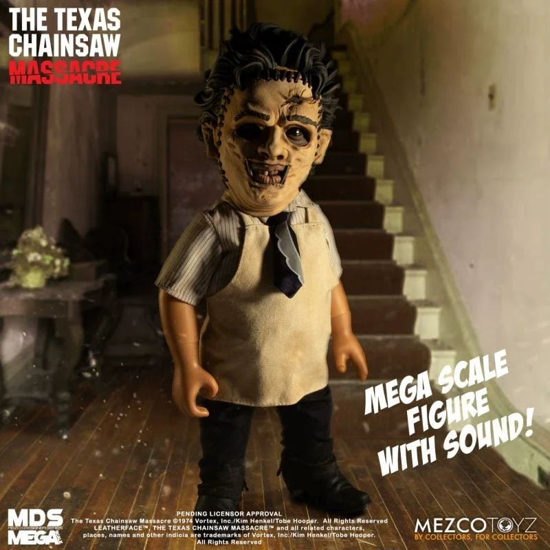 

Mds 25401 Leatherface 1974 15 Inch Sound Movable Action Figure Can Make Sound Toys For Adult Collectors
