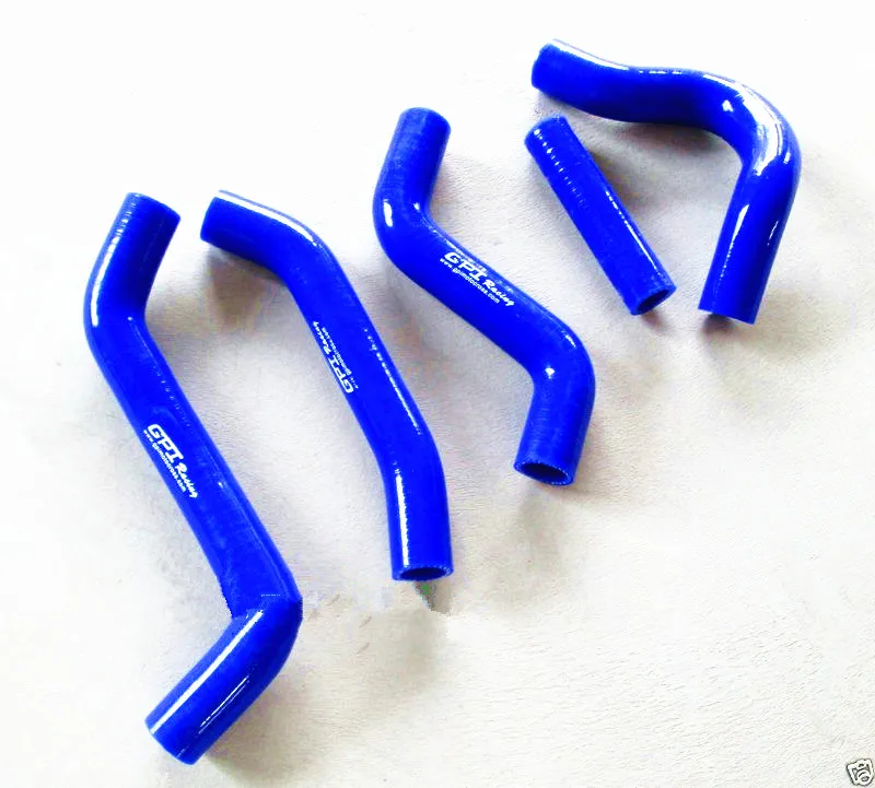 Blue Silicone Radiator Hose For 2007-2009 Suzuki RMZ450 2007 2008 2009