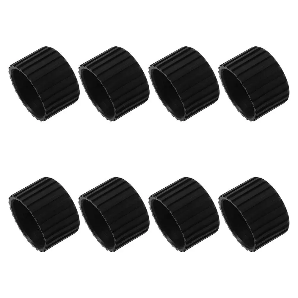 8Pcs Gym Equipment Foot Pads Thickened Rubber Non-Slip Round Protectors Floor Protection Fitness Machine Anti-Vibration Foot