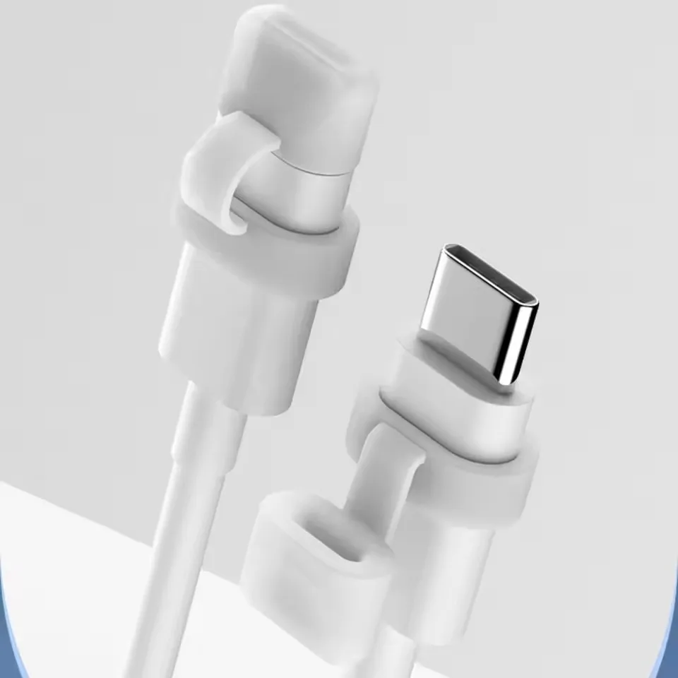 Data Cable Dust Plug Type C Micro USB Cables Anti Lost Charging Port Dust Stopper Dustproof Protective Cord Cap for IPhone Mi view 4