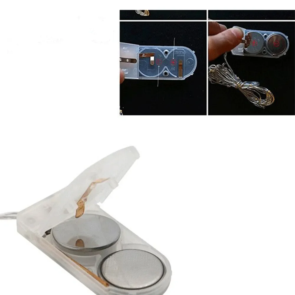 Led Lights Chain Copper Wire  Battery Powered 2M Led String Light Fairy Light For Christmas Lights Wedding Party