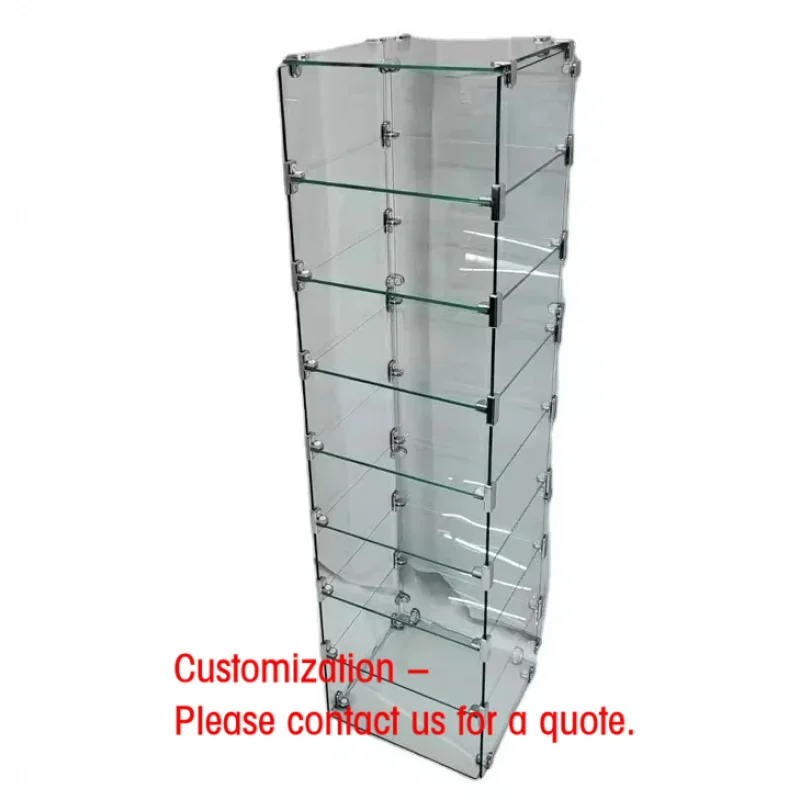

custom.Full Tempered Glass Cabinet Retail Stores