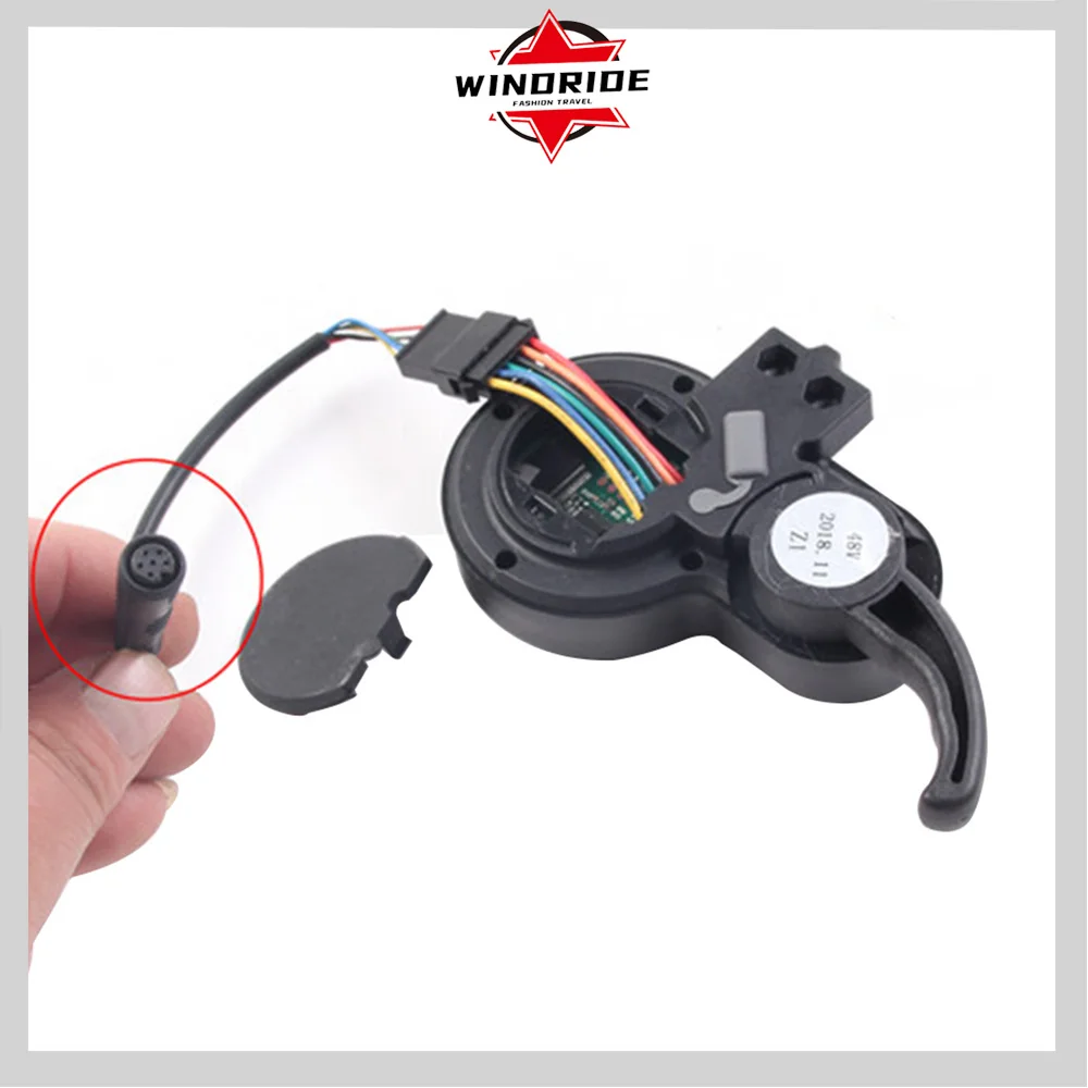 Electric Scooter Throttle Cable Male/female 6-pin Adapter Cable 1.4m Long/short Controller Handle Extension Cable Compatible