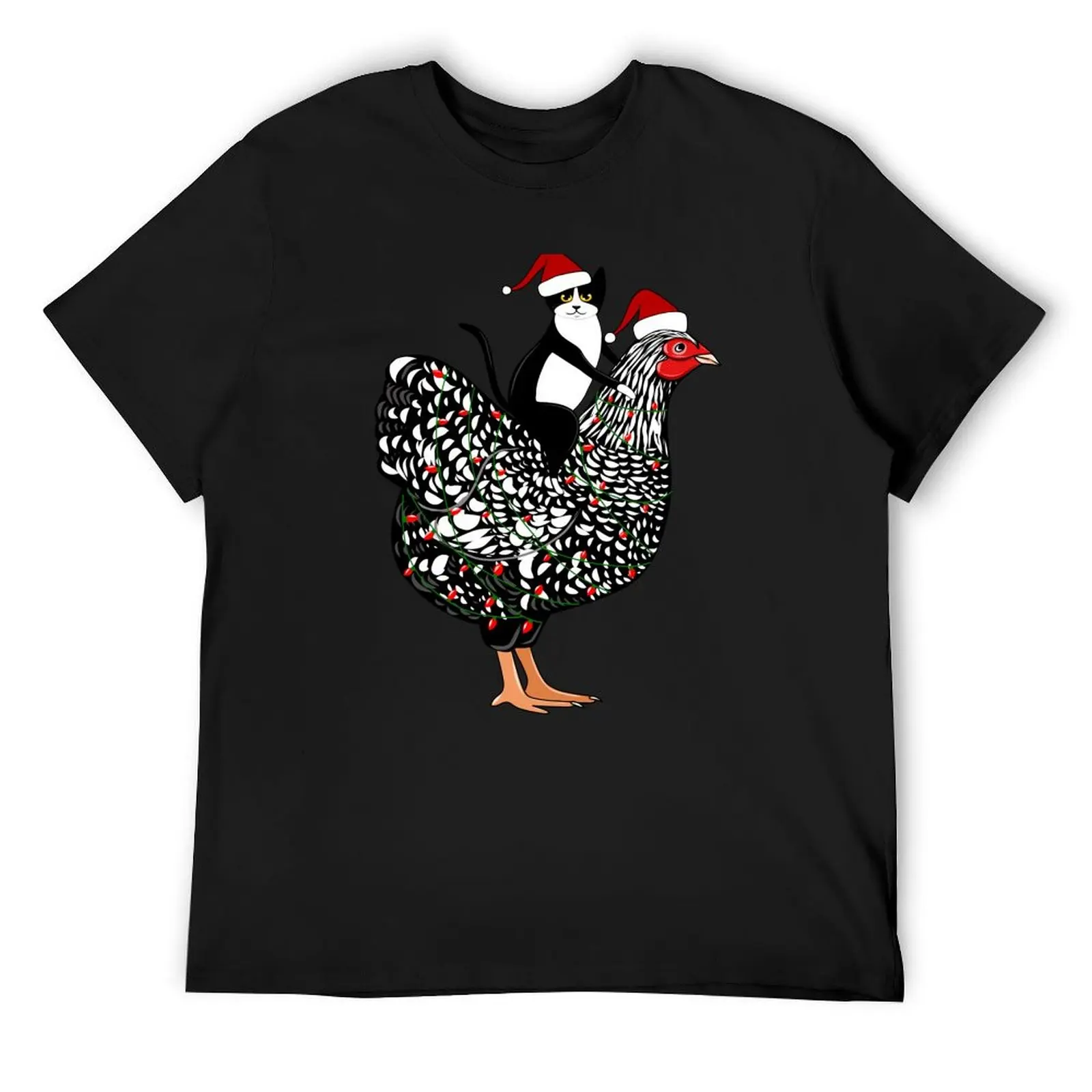 

Meowy Chickenmas T-Shirt customizeds gifts for boyfriend oversized t shirt T-shirts oversize mens vintage t shirts