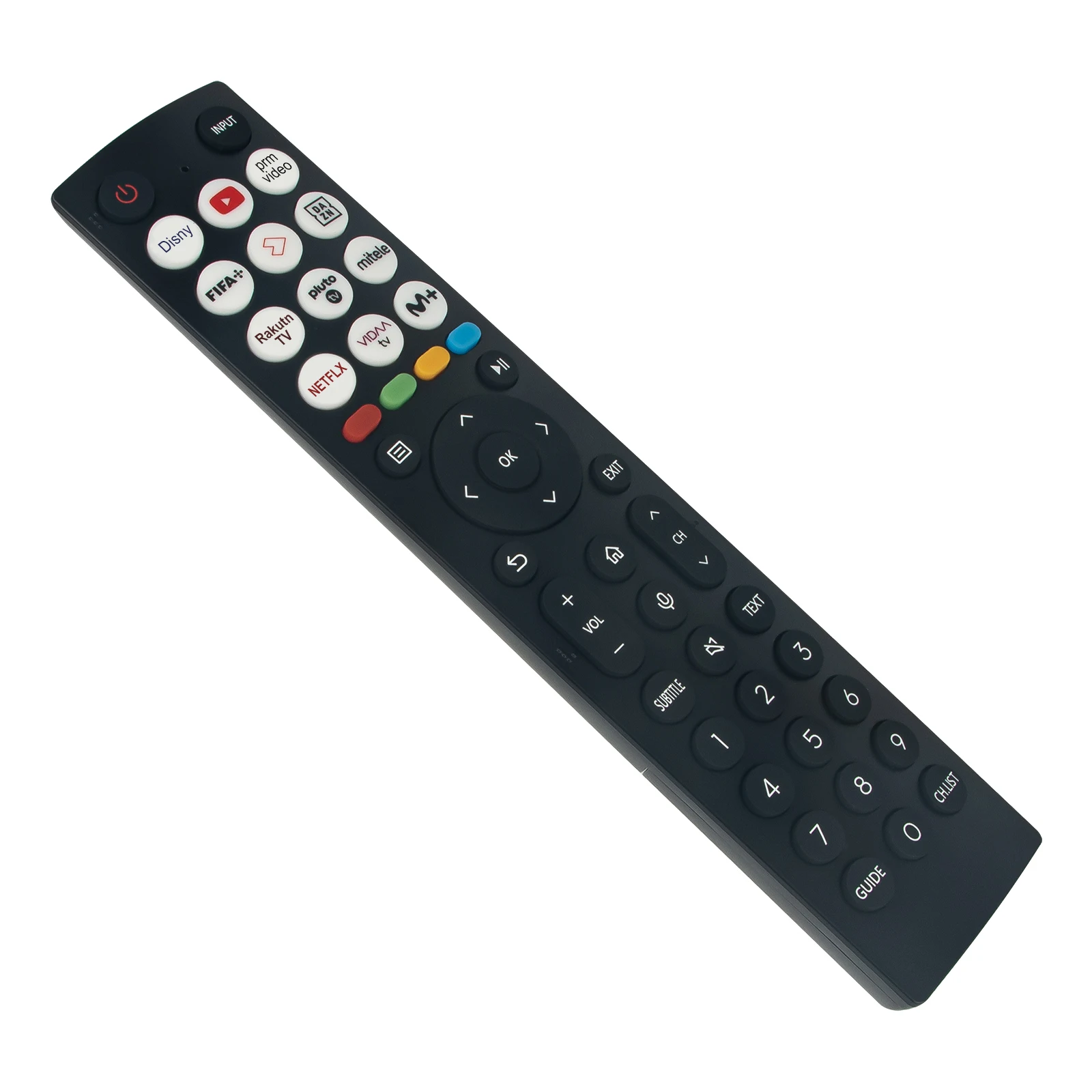 جهاز تحكم عن بعد مناسب لتلفزيون Hisense ، استبدال الصوت ، جديد ، ERF2O36 ، 58A6K ، 75A6K ، 43A6K ، 55A6K