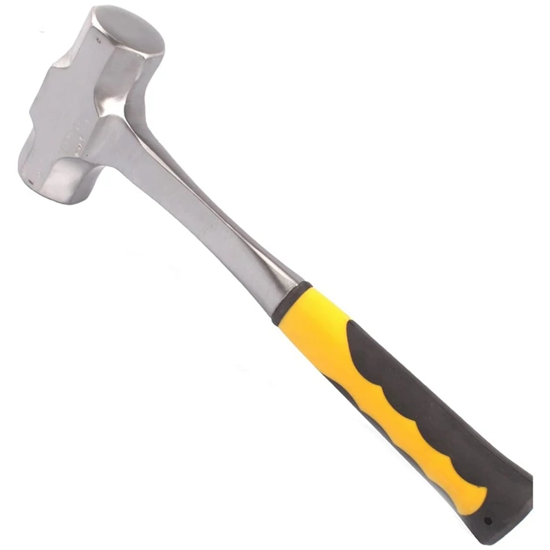 

1 Piece Sledge Hammer Heavy Duty One-Piece Brick Drilling Crack Hammers Building Construction Engineer Hammer (Size : 2LB)