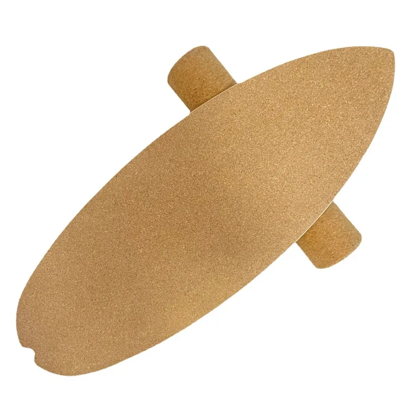 Maple cork balance board