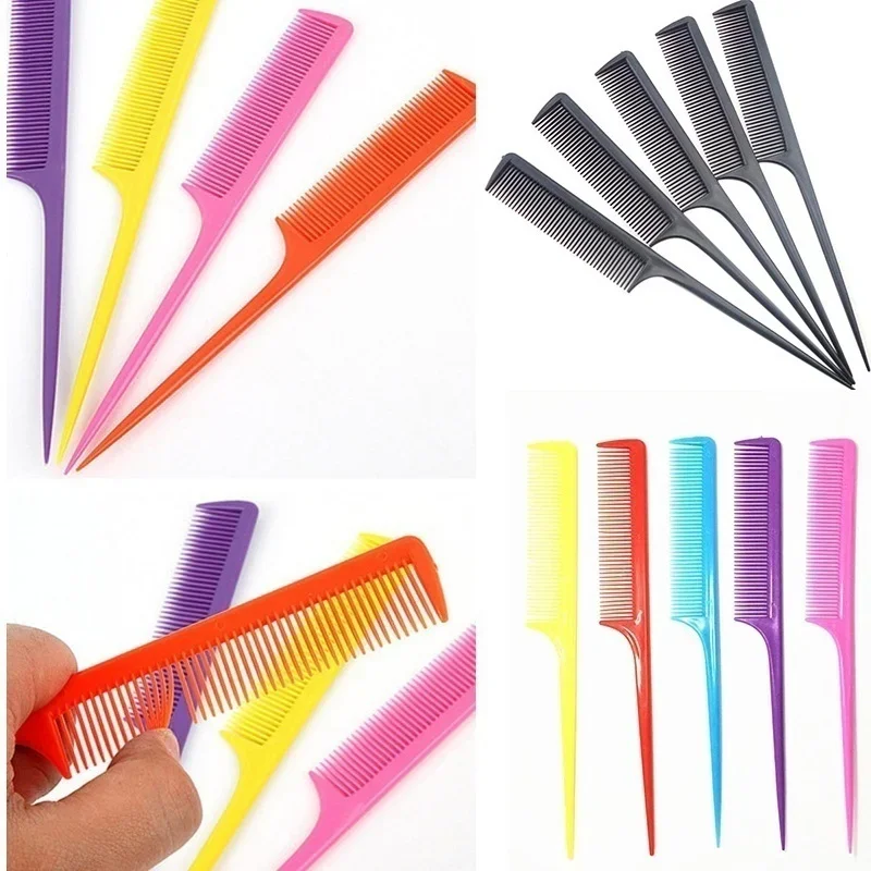 New 1 Pcs Curl Air Volume Brush Hair Health Massage Comb Barber Shop Accessories Fashion Styling Tool Comb (Random Color）