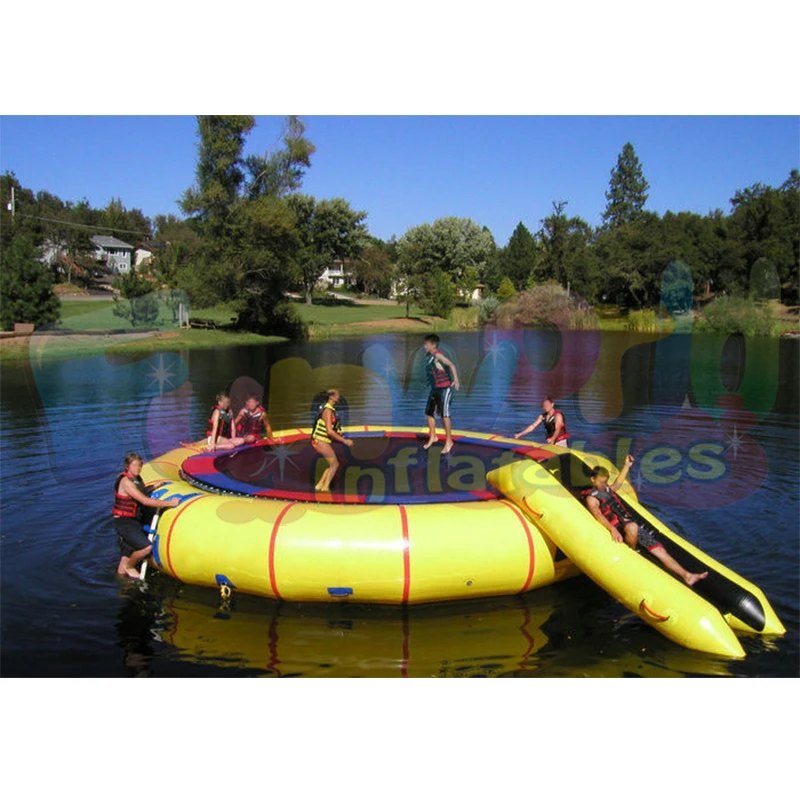 Customized Inflatable Trampoline Water Jumping Bed Inflatable Trampoline