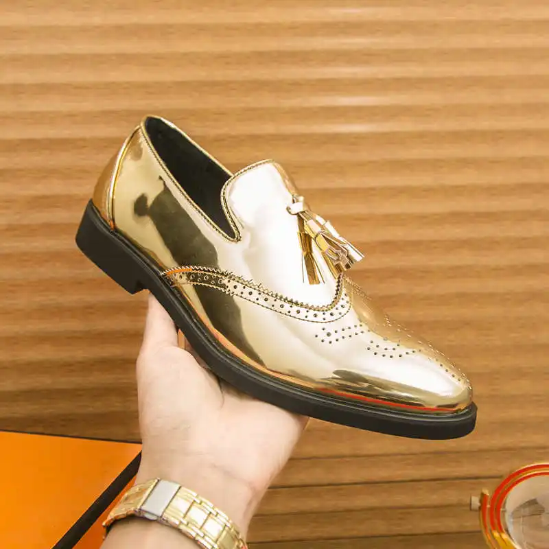 

Мужские классические кроссовки на шнуровке с круглым носком, элегантные туфли для мужчин, спортивная модель 2025 года, летний стиль