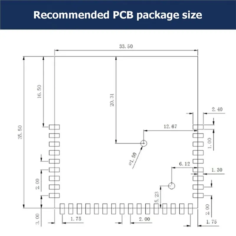 FFYY-Two Transmitter, Two Receiver, Dual Antenna UWB Indoor High-Precision Positioning Module BU04 Bidirectional Ran