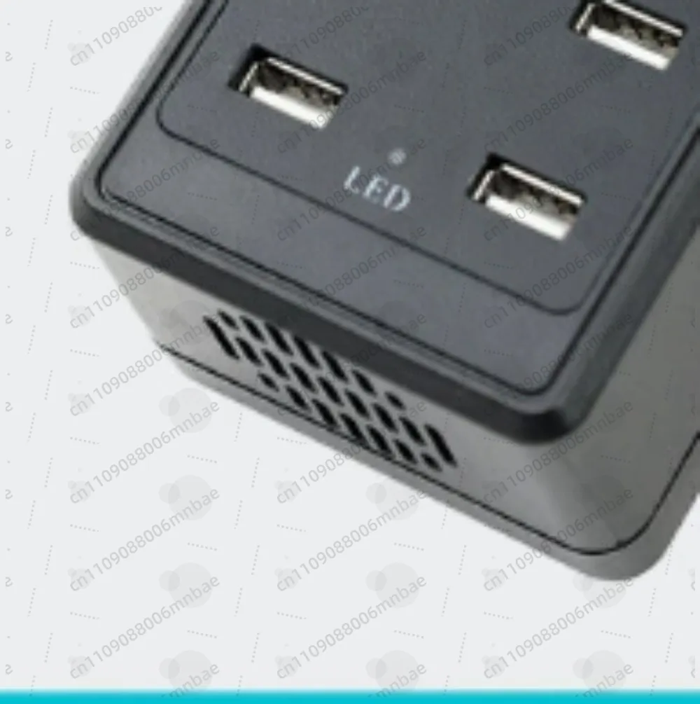 Plastic new 8 single hole, porous USB charging pile, mobile phone charging station