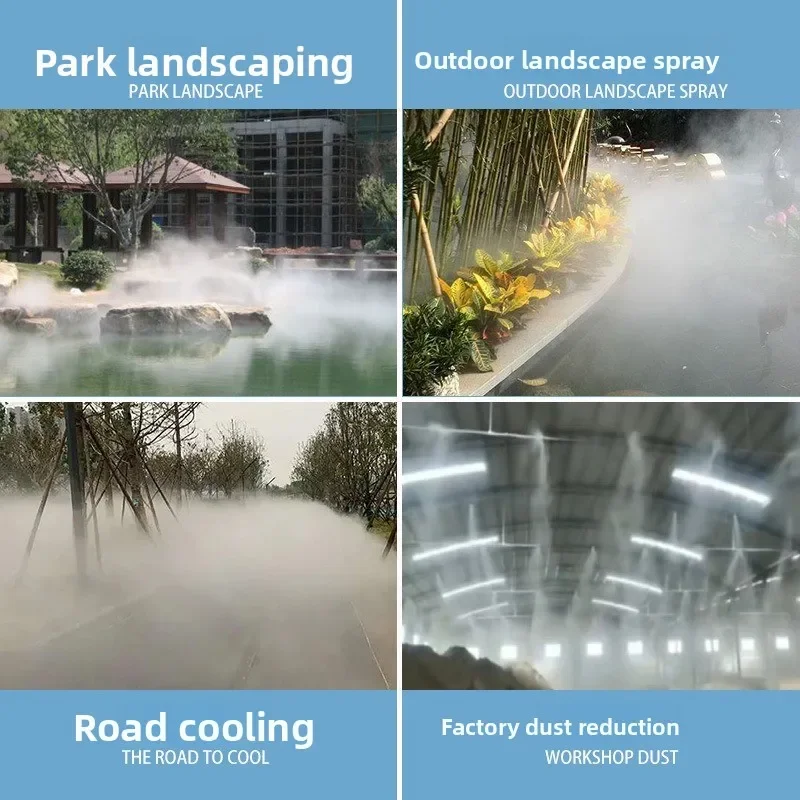 Resort forest system landscape machine, host garden camping artificial  high pressure micro machine cooling