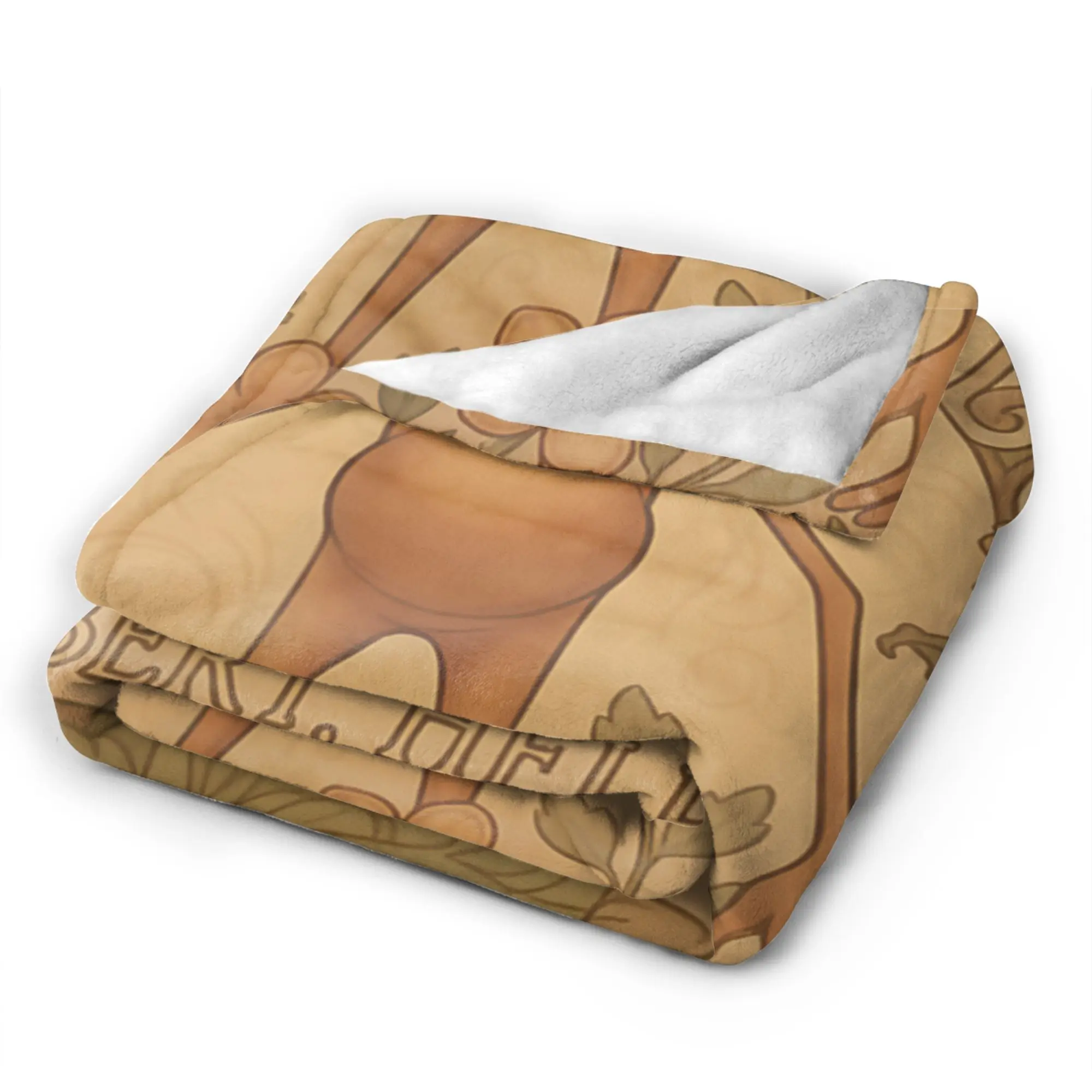 Vintage Marcus The Worm Meme Robert Help Nouveau Art Meme Warm Blanket Travel Office Throw Blanket Living Room Flannel Bedspread
