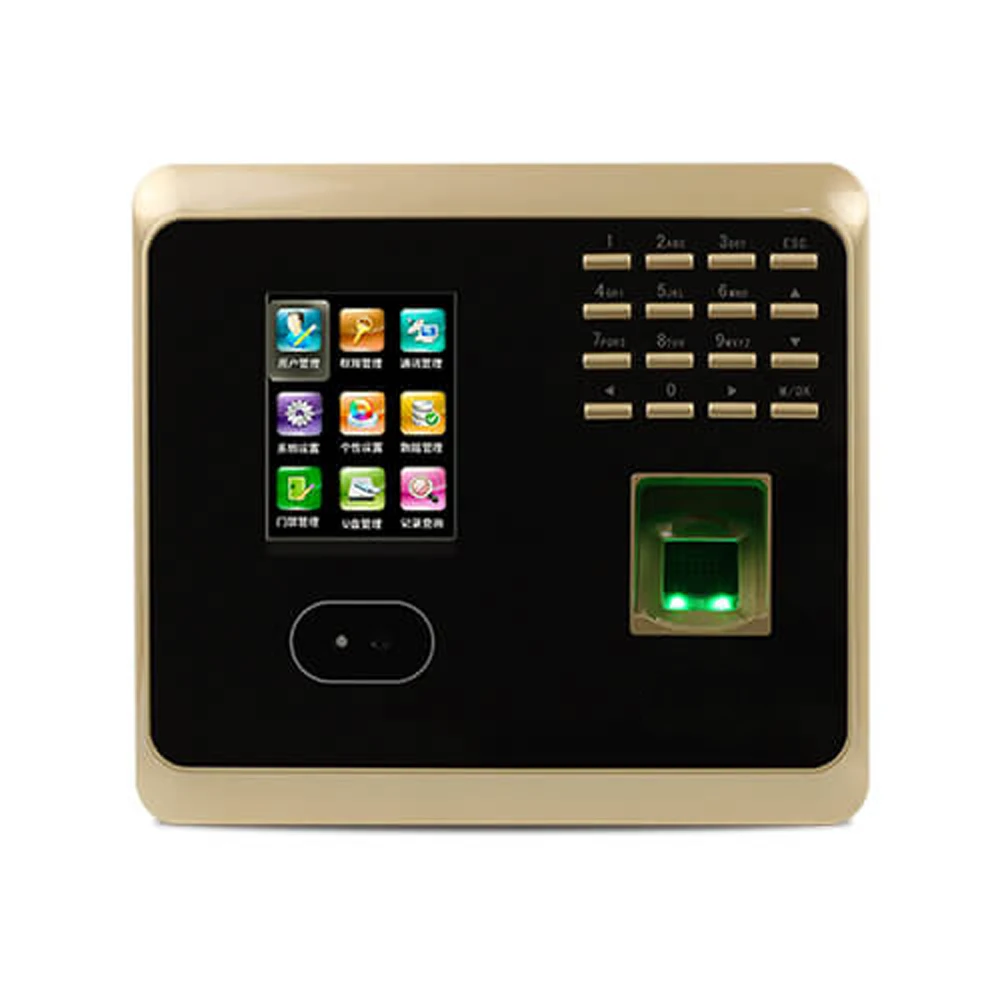 

Face Recognition Time Attendance System With Fingerprint Reader TCP/IP WIFI Facial Time Clock