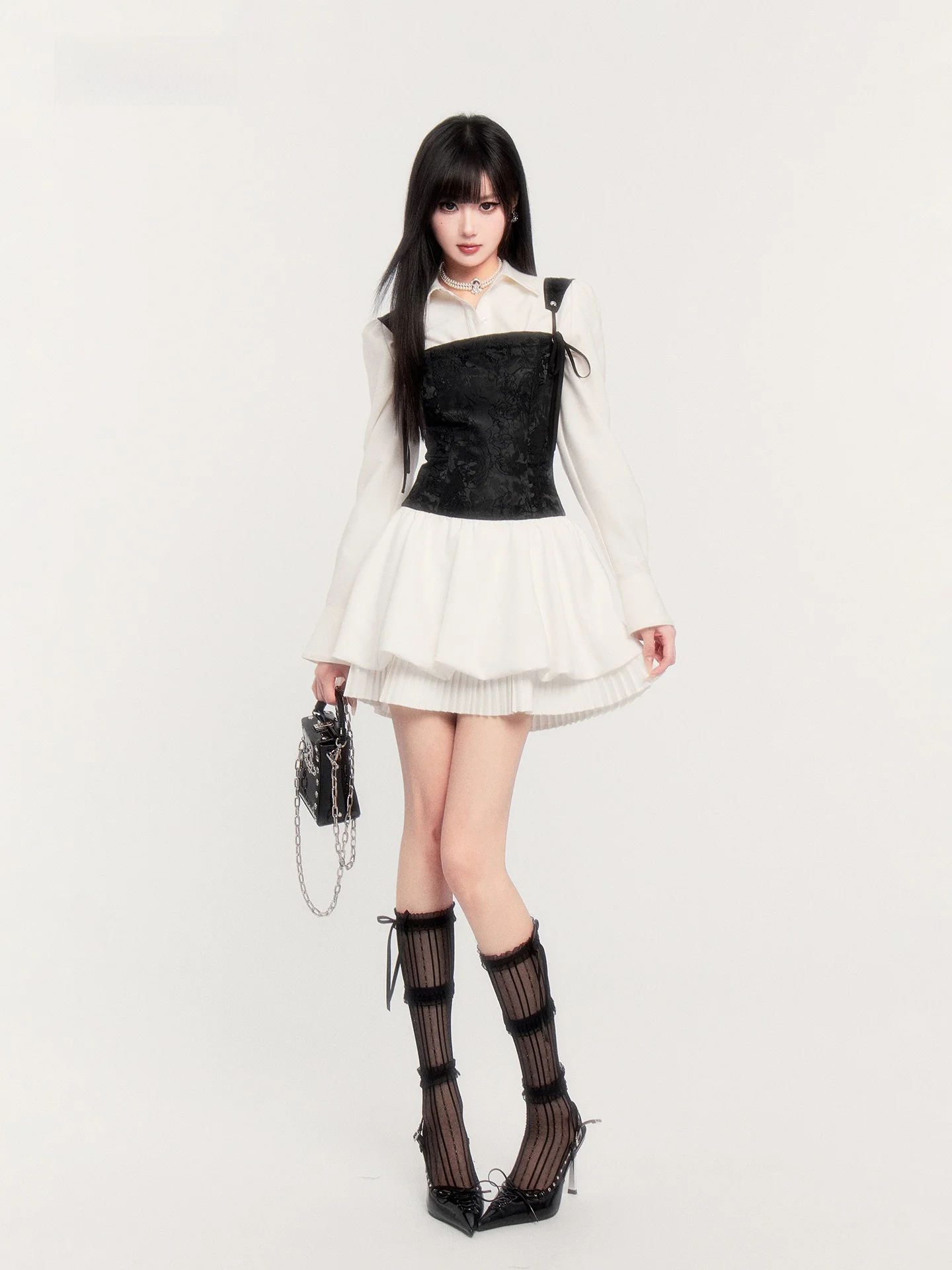 

VO Moonlight Overture Princ Sle Birthday Puffy Skirt ter Dr Vntine's Day Celebration Slimming Effect