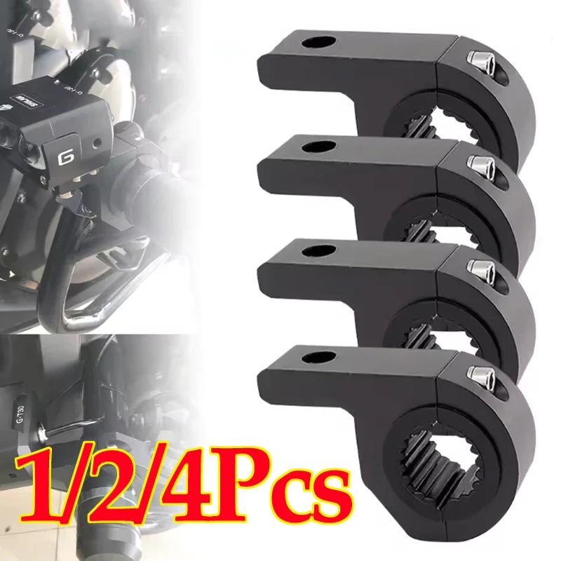 

1/2pcs Motorbike LED Light Bar Clamps Brackets Tube Clamp Mount Kit For Motorcycle Fog Light Mount Motorcycle Accessories