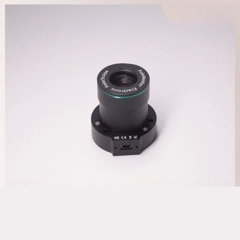 Electronic polar mirror, astrophotography opposite polar axis, send equator adapter ring