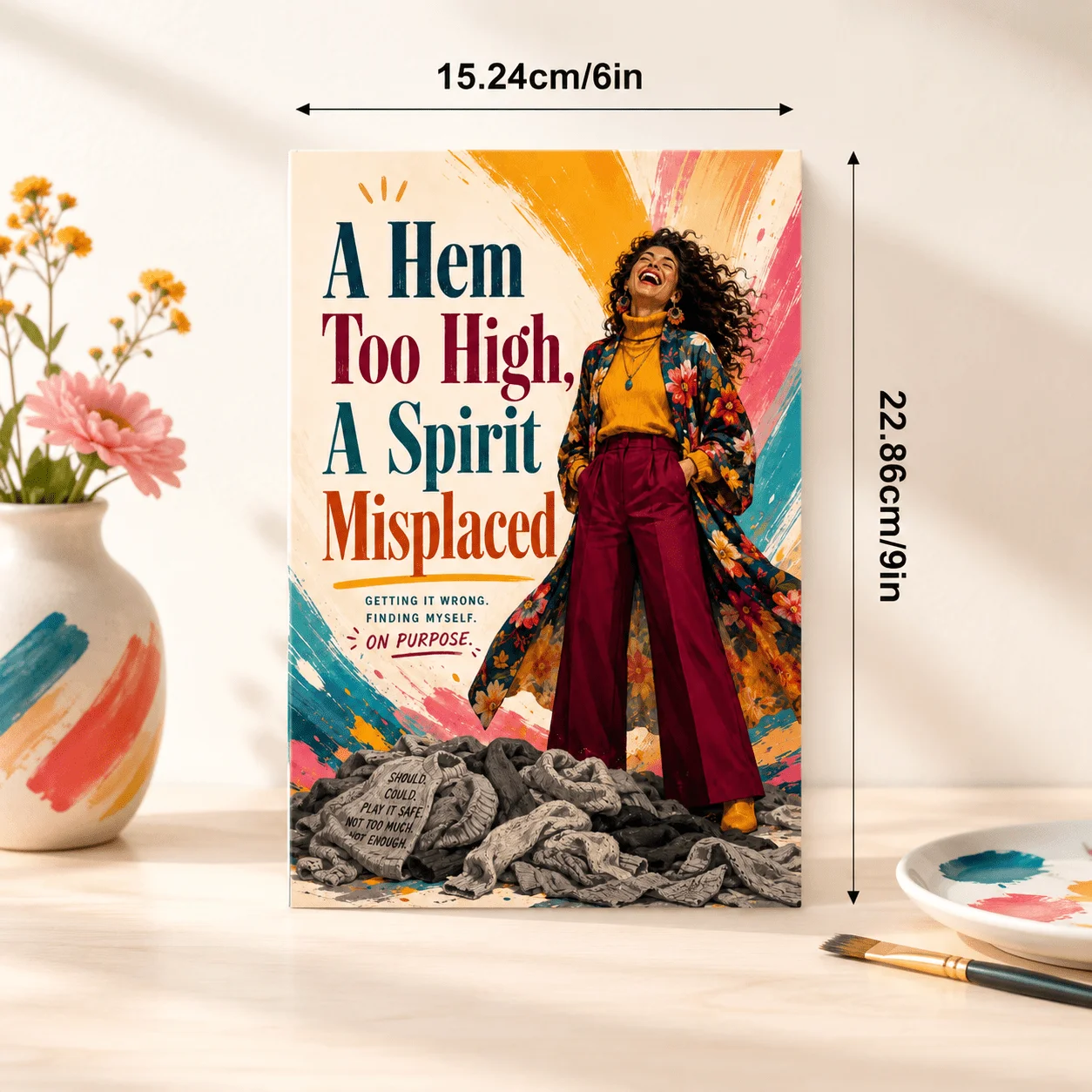 A Hem Too High, A Spirit Misplaced, Women’s Self-Discovery and Personal Growth Book, Confidence, Authenticity