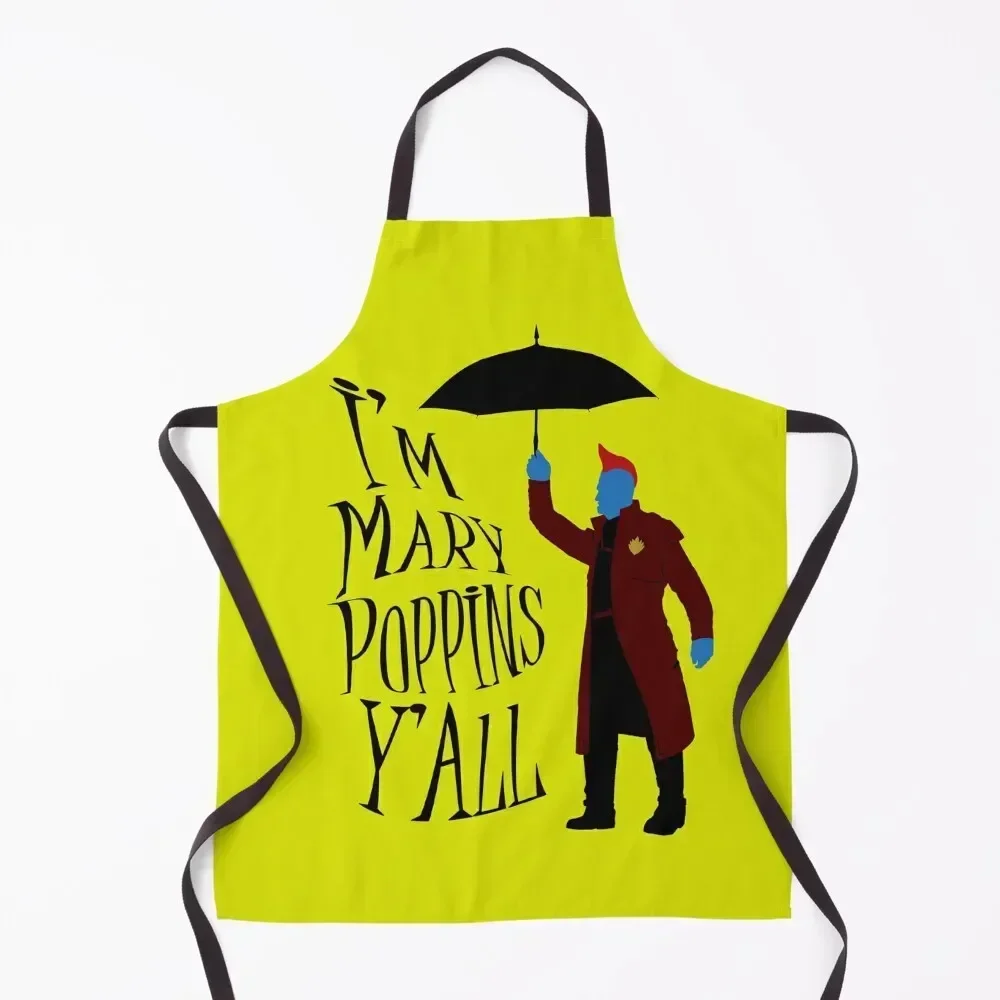 

Yandu Poppins Apron Waterproof Kitchen For Women Funny kitchen and home Kitchen And Home Items Apron