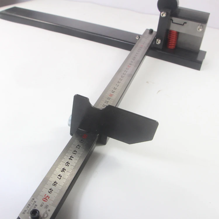 Máquina de corte manual de trilho Din, ferramentas de corte de trilho guia, máquina de corte de tronco Al