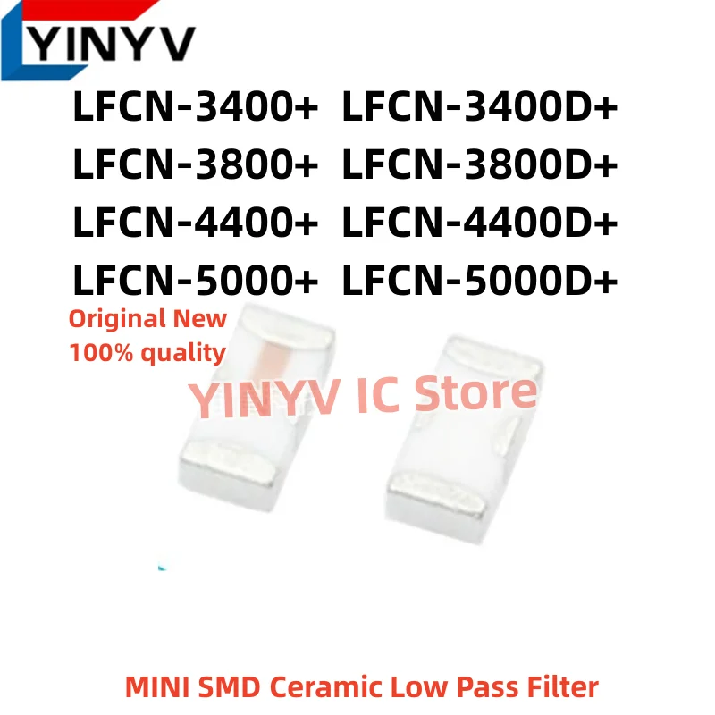 

5Pcs LFCN-3400+ LFCN-3400D+ LFCN-3800+ LFCN-3800D+ LFCN-4400+ LFCN-4400D+ LFCN-5000+ LFCN-5000D+ SMD Ceramic Low Pass Filter New