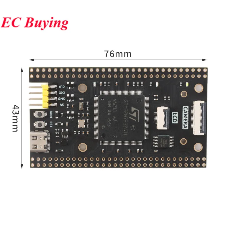 STM32H723ZGT6 Chip de placa central STM32 STM32H723 STM32H H723ZG Módulo de demostración de placa de desarrollo de aprendizaje del sistema