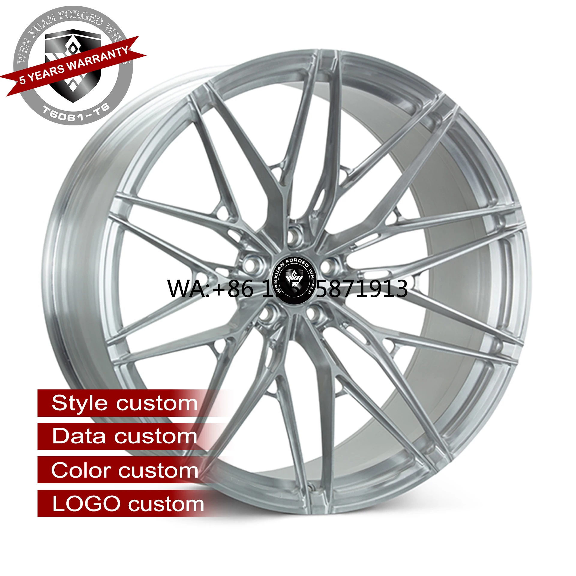 

For Custom 20inch Forged Wheels 5x120 5x114.3 Vossen S21-02 Brush Chrome Wheels for Rolls Royce bmw Mercedes Land Rover Rolls-Ro