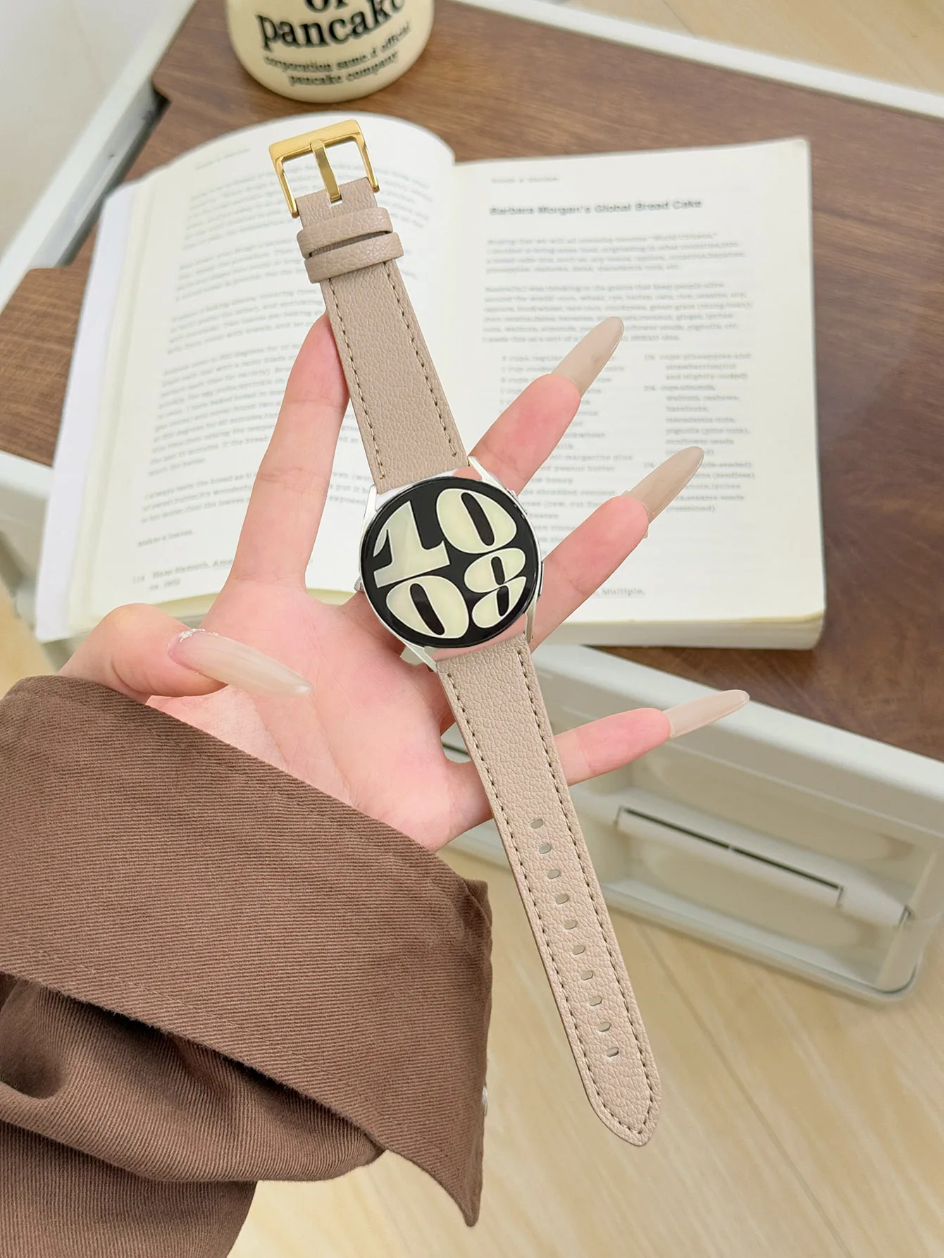 ممتاز 20 مللي متر 22 مللي متر خندق حزام لساعة سامسونج جالاكسي 7 FE 5 برو 4 6 الفرقة الكلاسيكية 44 مللي متر 40 مللي متر سوار كوريا حلقة جلدية