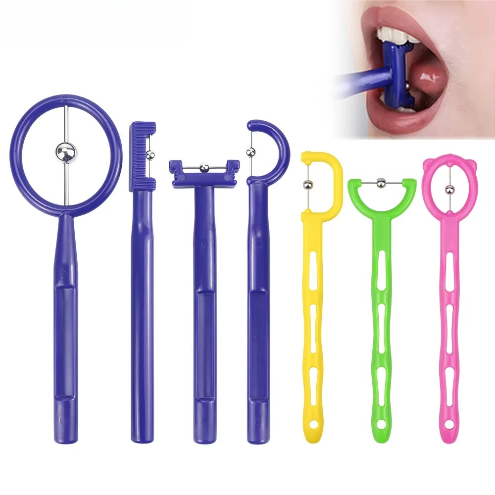 

Children Mouth Tougue Tip Exerciser Trainer Oral Care Muscle Strenght Touge Training Tool Flexibility Stability