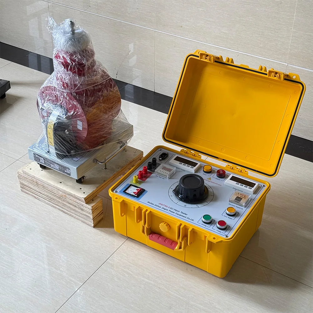 Easy to Carry 50kV/5kVa AC/DC Hipot Tester Dry Type Transformer High Voltage With Dry-immersed Testing